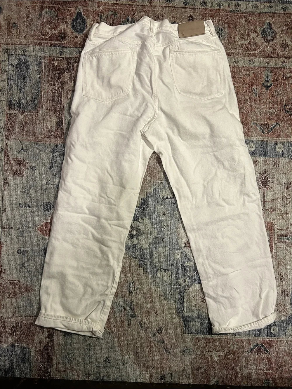 Distressed Relaxed Fit Denim